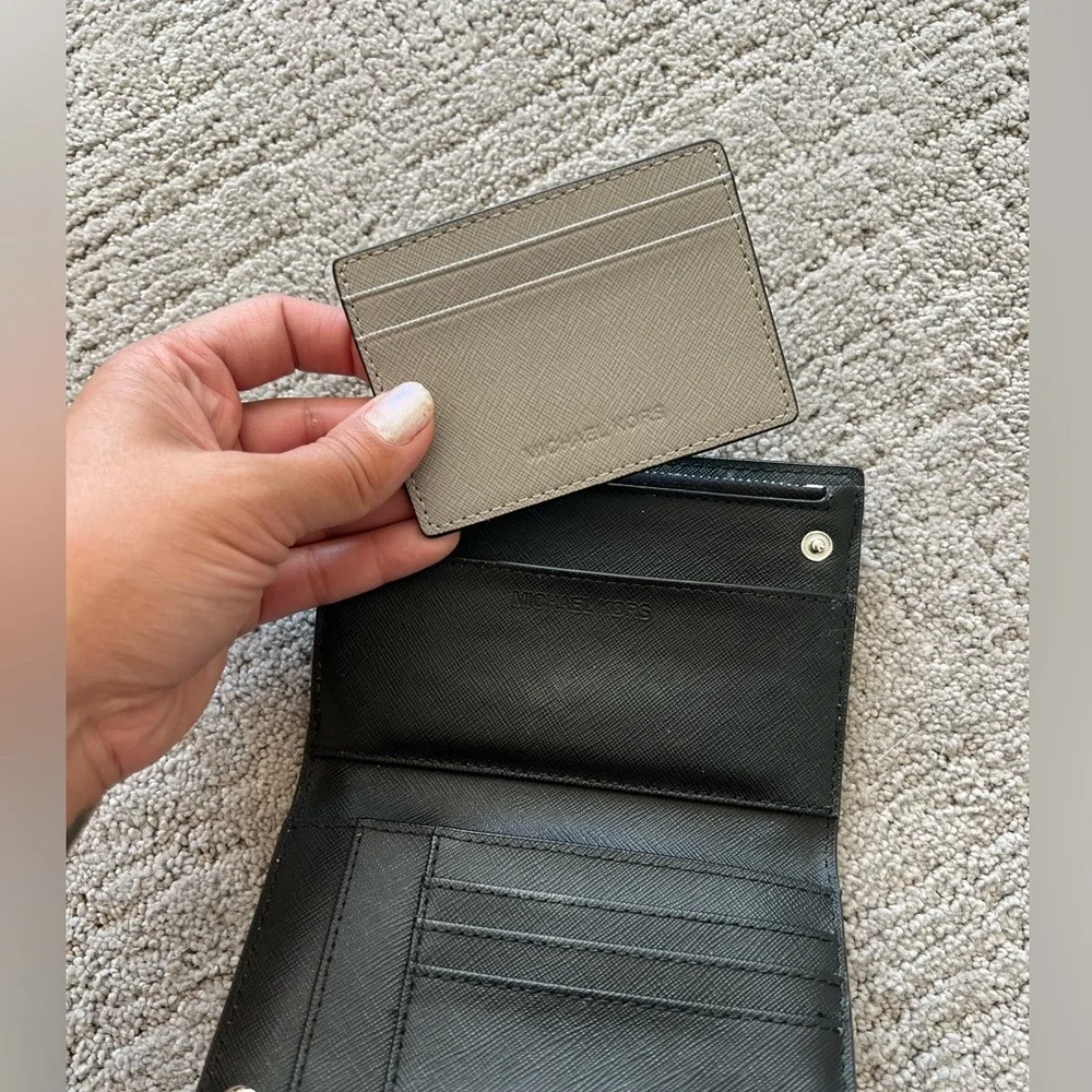 Michael Kors Snap Wallet with Card Case Insert - Picture 8 of 13